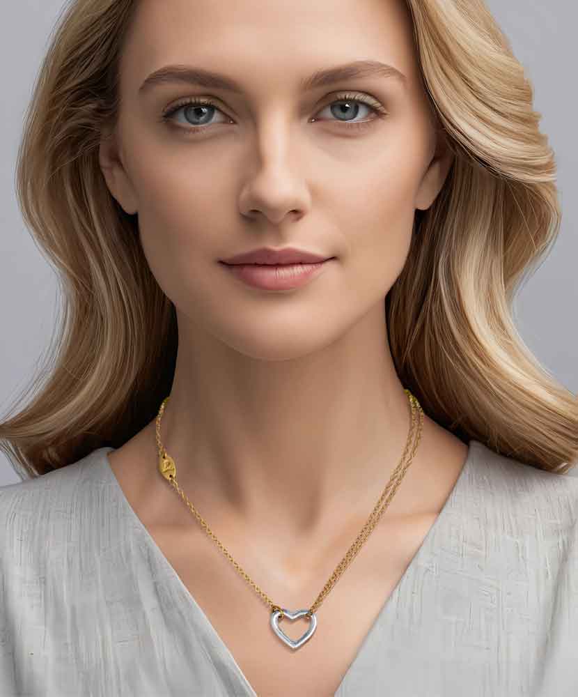Primary image St. Jude Open Heart Necklace